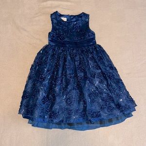 Blue formal holiday dress size 6